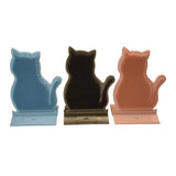 1pc Cat Self Groomer Brush Cat Face Massager Pet Rubbing Post - Coffee - Side View
