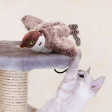 Interactive Cat Toy with Chirping Electronic Flying Bird for Indoor Cats - Extra Image