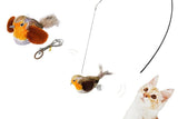 Interactive Cat Toy with Chirping Electronic Flying Bird for Indoor Cats - Extra Image