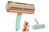 Reusable Pet Hair Remover Roller - For Dog & Cat Fur on Furniture & Clothes Green - Extra Image
