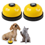 2Pcs Pet Training Bells Dog Cat Training Equipment Interactive Toys White - Close-Up Angle