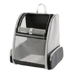 Travel Pet Cat Carrier Backpack Portable Breathable Outdoor Grey