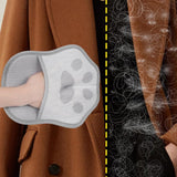 2 Pack Pet Hair Removal Gloves for Clothes Furniture & Car Interiors - 45-Degree Angle