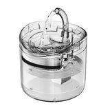 WF060 Pet Water Fountain Cat Dog Electric Drink Dispenser Filter Continuous Flowing - Front View