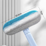Pet Hair Remover Reusable Brush for Sofa Bed Carpet - Top-Down View