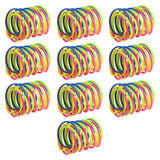 40Pcs Cat Spring Toys Colorful Cat Spiral Bouncy Toys Interactive Toys for Cats and Kittens - Extra Image