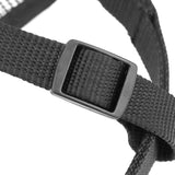Soft Mesh Covered Dog Muzzle with Adjustable Straps Anti-Biting Breathable Pet Muzzle XL - 45-Degree Angle