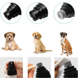 2-Mode Silent Pet Grooming Nail Grinder Rechargeable Dog Nail Trimmer - Side View