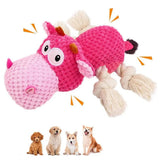 Dog Toys for Aggressive Chewers - Squeaky Toys to Keep Dogs Busy Style 2 - Rear View