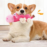 Dog Toys for Aggressive Chewers - Squeaky Toys to Keep Dogs Busy Style 2 - Close-Up Angle