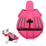 Dog Life Jacket Wings Pet Life Vest Adjustable Dog Flotation Swim Vest Blue - XS - Extra Image