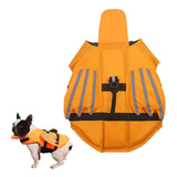 Dog Life Jacket Wings Pet Life Vest Adjustable Dog Flotation Swim Vest Blue - L - Extra Image