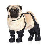 Waterproof Pet Boots Dog Rain Shoes for Outdoor Use - XS - 45-Degree Angle