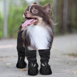Waterproof Pet Boots Dog Rain Shoes for Outdoor Use - S - Front View