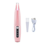 Dog Paw Trimmer with LED Light Rechargeable Pet Hair Clippers for Small Dogs Cats White - Extra Image