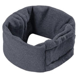 Dog Calming Ear Wraps Ear Protection Cover Pet Dog Head Muff Dark Gray - S