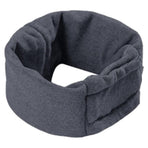 Dog Calming Ear Wraps Ear Protection Cover Pet Dog Head Muff Dark Gray - L