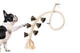Dog Doorbell With 6 Extra Loud Bells Adjustable Doorbell Hanging Rope For Dog Training - Extra Image