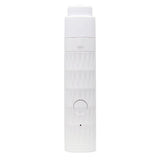 Pet Electric Nail Grinder Clippers Dog Cat LED Light Grooming Trimmer White - Front View