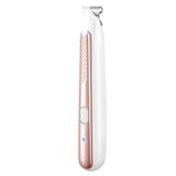 Pet Dog Paw Trimmer with LED Light Cordless Electric Pet Paw Grooming Clippers for Paws Ears Face Rump - 45-Degree Angle