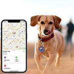 4Pcs For Apple Airtag Case Cover Anti-lost Keychain Ring Protective Case Style 1