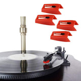 4Pcs Record Player Replacement Needle Turntable Phonograph Stylus Needles Tool Set - Close-Up Angle