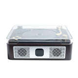 Retro CD Player with Speakers - Portable Bluetooth Music Player for Home Use - Top-Down View