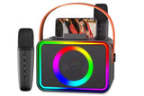 Mini Karaoke Machine Portable Bluetooth Speaker with 2 Wireless Mic - Extra Image