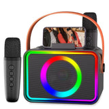 Mini Karaoke Machine Portable Bluetooth Speaker with 2 Wireless Mic - Extra Image