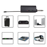 Plug and Play Wireless Microphone Rechargeable Karaoke Mic for Singing Speeches Events Gray
