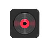 Wall-Mount Bluetooth CD Player LCD Display Music Player Home Audio Boombox Black