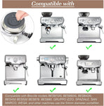 2-Piece 54mm Grey Coffee Machine Reverse Rinse Cleaning Tablet compatible with Breville 8/9