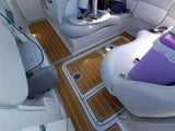 1999-2005 Four Winns 268 Vista Swim Platform Cockpit Boat EVA Foam Faux Teak Floor Pad Mat SeaDek MarineMat Gatorstep Style Self Adhesive