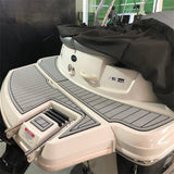 2008-2012 Sea Ray 185 Sport Swim Platform Pad Boat EVA Foam Teak Deck Floor Mat SeaDek MarineMat Gatorstep Style Self Adhesive - Side View