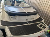 2008-2012 Sea Ray 185 Sport Swim Platform Pad Boat EVA Foam Teak Deck Floor Mat SeaDek MarineMat Gatorstep Style Self Adhesive - Top-Down View