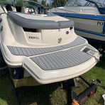 2008-2012 Sea Ray 185 Sport Swim Platform Pad Boat EVA Foam Teak Deck Floor Mat SeaDek MarineMat Gatorstep Style Self Adhesive