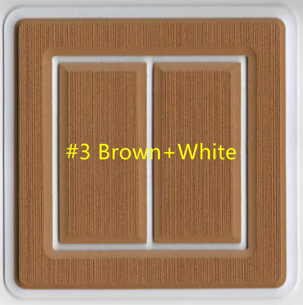 2008-2012 Sea Ray 185 Sport Swim Platform Pad Boat EVA Foam Teak Deck Floor Mat SeaDek MarineMat Gatorstep Style Self Adhesive