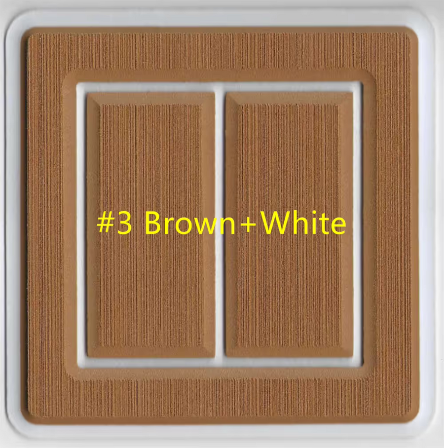 2008-2012 Sea Ray 185 Sport Swim Platform Pad Boat EVA Foam Teak Deck Floor Mat SeaDek MarineMat Gatorstep Style Self Adhesive