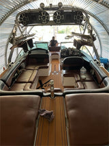 2005-2013 Mastercraft X45 Cockpit Pad Boat EVA Foam Faux Teak Deck Floor Mat SeaDek MarineMat Gatorstep Style Self Adhesive - Side View