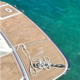 2001 Four Winns 248 Vista Swim Platform Boat EVA Faux Foam Teak Deck Floor Pad SeaDek MarineMat Gatorstep Style Self Adhesive