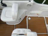 2002 Bayliner 2455 Swim Platform Cockpit Boat EVA Foam Faux Teak Deck Floor Pad Mat SeaDek MarineMat Gatorstep Style Self Adhesive