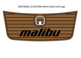 2005 Malibu 23 LSV Swim Platform Step Pad Boat EVA Foam Faux Teak Deck Floor Mat SeaDek MarineMat Gatorstep Style Self Adhesive