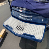 2008 MasterCraft X-2 Boat Swim Platform Pad Boat EVA Foam Faux Teak Deck Floor SeaDek MarineMat Gatorstep Style Self Adhesive - Front View