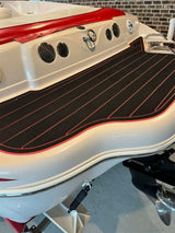 2006 Tahoe Q6 Swim Platform Boat EVA Faux Foam Teak Deck Floor Pad Flooring Mat SeaDek MarineMat Gatorstep Style Self Adhesive - 45-Degree Angle