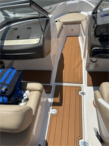 2015 Regal 1900 ES Swim Platform Cockpit Boat EVA Faux Foam Teak Deck Floor Pad SeaDek MarineMat Gatorstep Style Self Adhesive - Front View