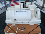 2003 Sea Ray 260 Sundancer Swim Platform Pad Boat EVA Foam Teak Deck Floor Mat SeaDek MarineMat Gatorstep Style Self Adhesive - Front View