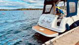 2003 Sea Ray 260 Sundancer Swim Platform Pad Boat EVA Foam Teak Deck Floor Mat SeaDek MarineMat Gatorstep Style Self Adhesive