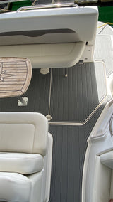2006 Chaparral 280 Swim Platform Cockpit Boat EVA Foam Teak Deck Floor Pad Mat SeaDek MarineMat Gatorstep Style Self Adhesive - 45-Degree Angle