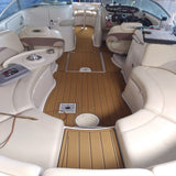 2005 Chaparral Sunesta 274 Swim Platform Cockpit Boat EVA Foam Teak Floor Pad SeaDek MarineMat Gatorstep Style Self Adhesive - 45-Degree Angle