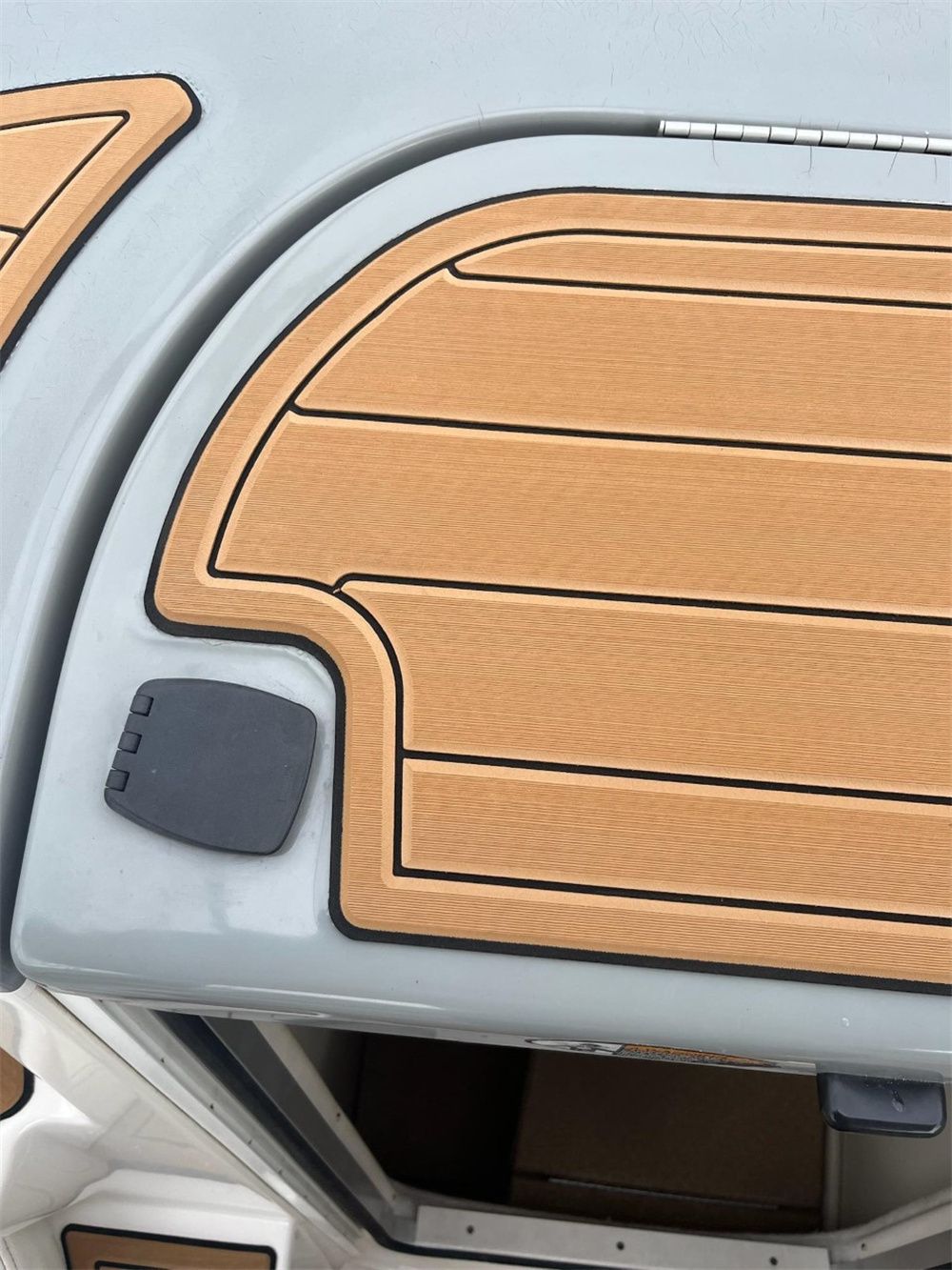 2000-2006 Bayliner 2855 Upper Deck Pads Boat EVA Foam Faux Teak Deck Floor Mat SeaDek MarineMat Gatorstep Style Self Adhesive